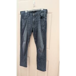 Paige Men's Federal Jeans Size 34/28, Straight Leg, Medium Blue, Classic